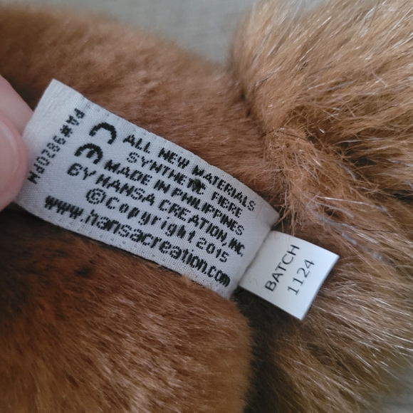 Hansa Creations Weasel 12" Realistic Plush - Picture 7 of 7